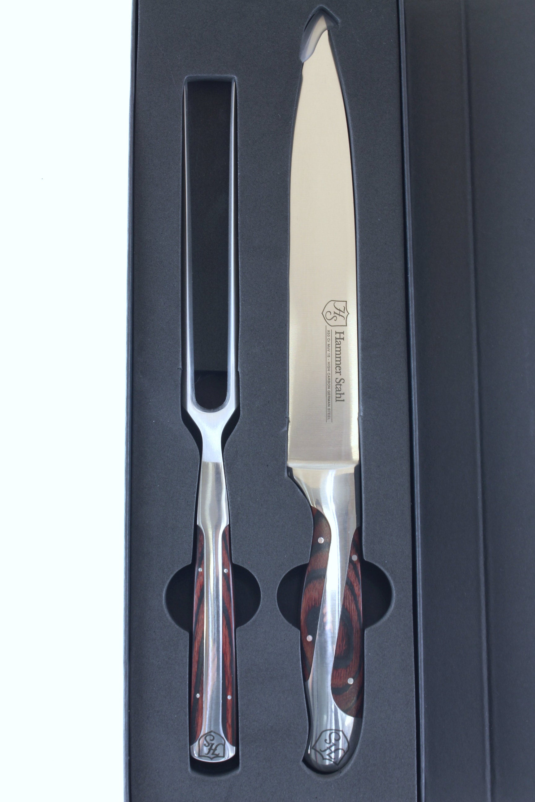 Hammer Stahl Carving Knife & Fork Set